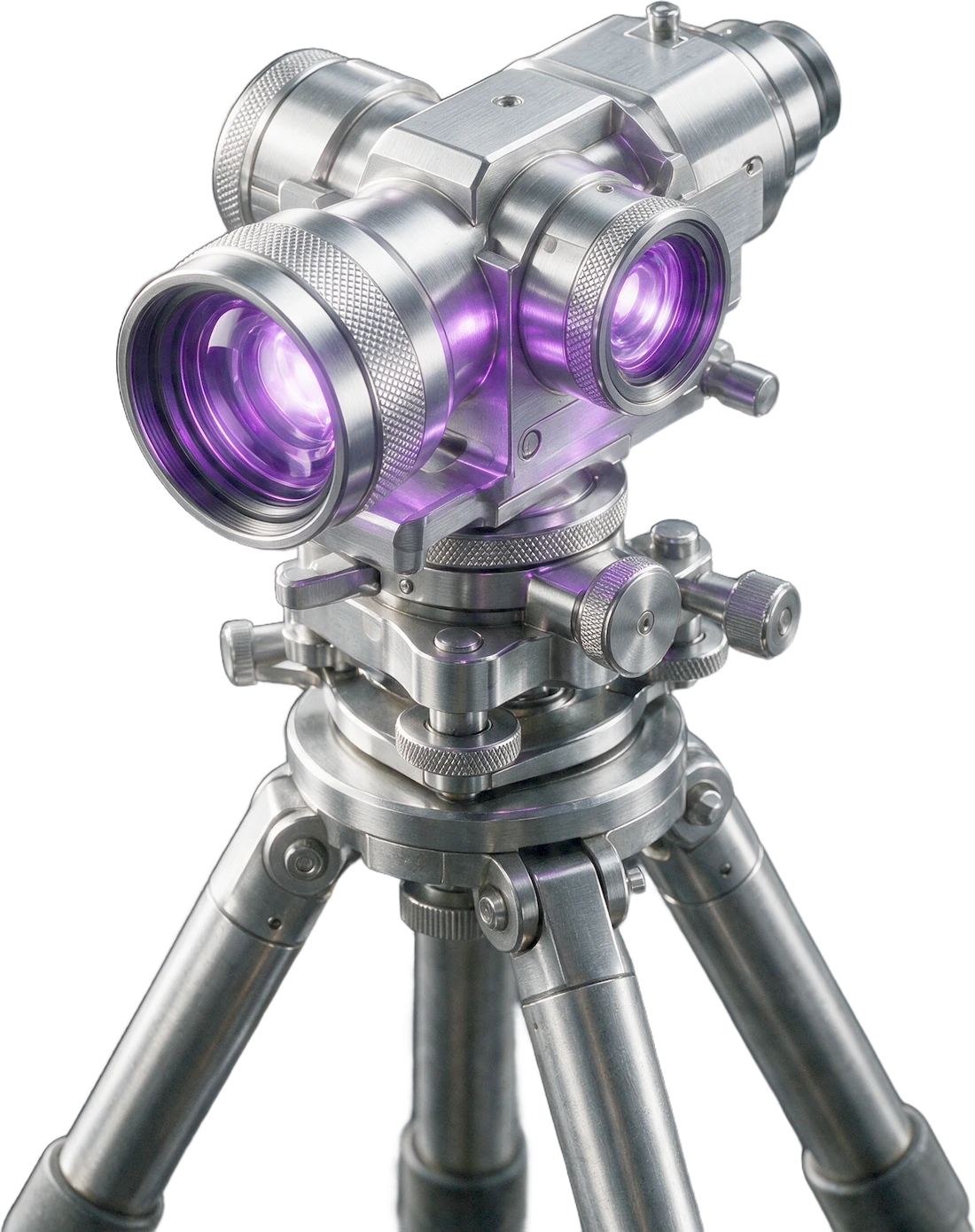 A precision surveying instrument on a tripod